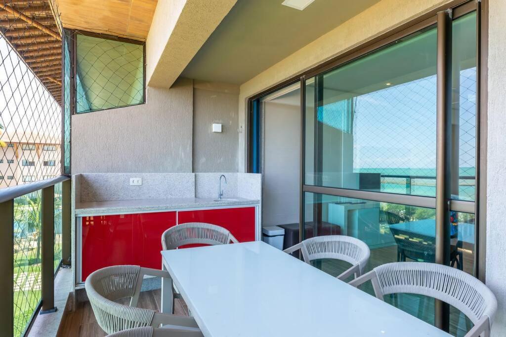 Flat Vista Mar No La Fleur Polinesia - Muro Alto - Porto De Galinhas Cupe Екстериор снимка